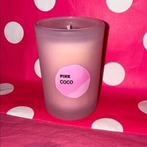 VS PINK Coco Scented Candle